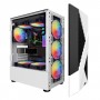 Корпус 1stPlayer F3-A-WH-4F1-PS-600FK-EU White 600W