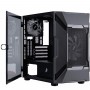 Корпус 1stPlayer D3-A-BK-1F7-14-1F7 Black без БЖ