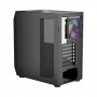 Корпус 1stPlayer AY7-BK-4F1 Black без БЖ