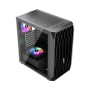 Корпус 1stPlayer AY7-BK-4F1 Black без БЖ
