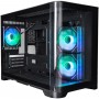 Корпус 1stPlayer UV6-BK-2FC7R-1FC7 Black без БЖ
