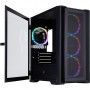 Корпус 1stPlayer T4-BK-4FS7 Black
