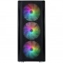 Корпус 1stPlayer X4-4F1 Black 600W