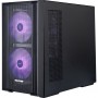 Корпус 1stPlayer AU6-BK-2FA7-14-2FA7R-1FA7 Black