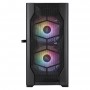 Корпус 1stPlayer D4-M-BK-2F1P-1F1 Black