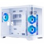 Корпус 1stPlayer UV6-WH-2FC7R-W-1FC7-W White без БЖ