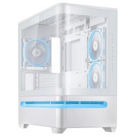 Корпус Asus Prime AP202 ARGB Tempered Glass White без БЖ (90DC00P3-B19000)