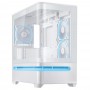 Корпус Asus Prime AP202 ARGB Tempered Glass White без БЖ (90DC00P3-B19000)