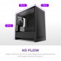 Корпус NZXT H3 Flow Black без БЖ (CC-H31FB-01)