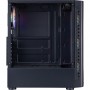 Корпус 1stPlayer D4-BK-4F1 Black без БЖ