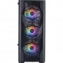 Корпус 1stPlayer D4-BK-4F1 Black без БЖ