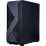 Корпус 1stPlayer F3-A-BK-4F1 Black без БЖ