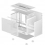 Корпус DeepCool CH160 Mesh White (R-CH160-WHNMI0-G-1) без БЖ