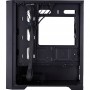 Корпус 1stPlayer T4-G-BK-4FS7 Black