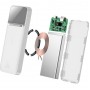 Зовнішній акумулятор (Power Bank) Baseus Magnetic Wireless Fast Charging 20W 10000mAh White (PPCX010102)